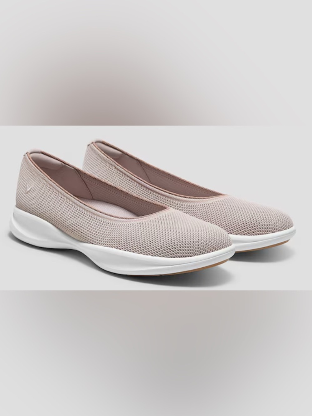 Comfort Knit Ballet Flats - Blush Pink